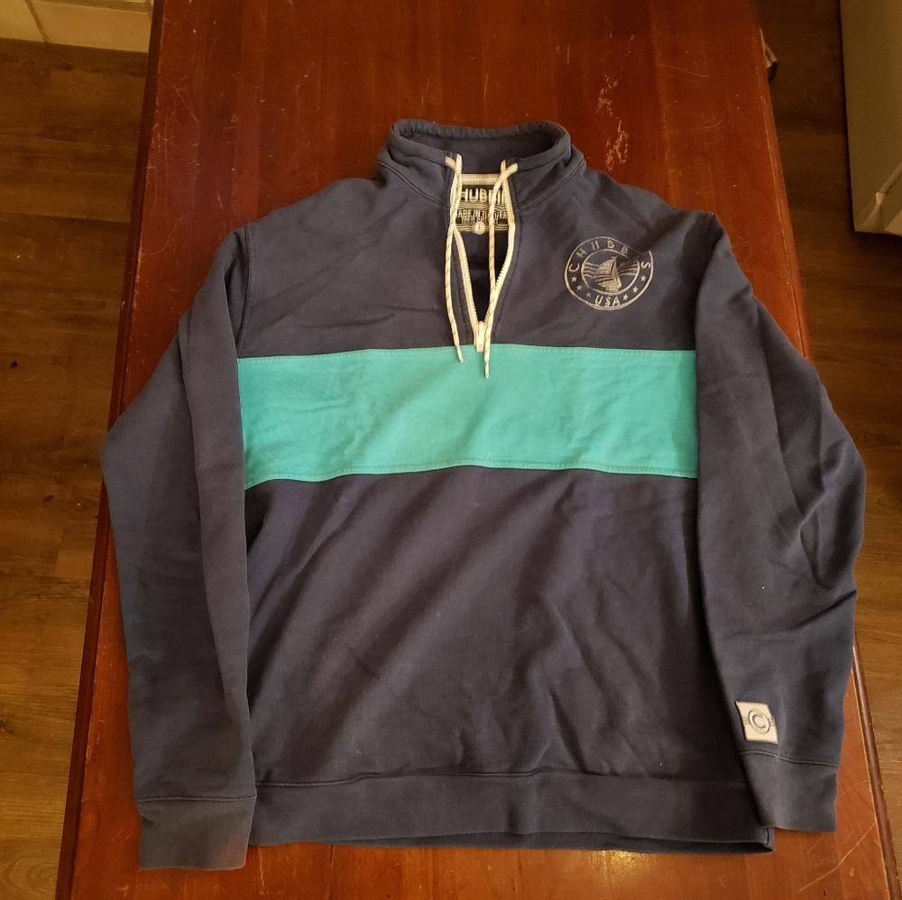 Chubbies First Edition Nautical Heavyweight Quarter Zip